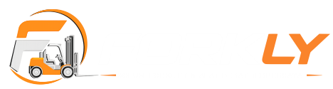 Forkly Rental Forklift Logo Foot